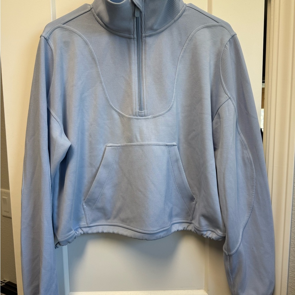 Lululemon Scuba Half-zip Women's Light Blue
